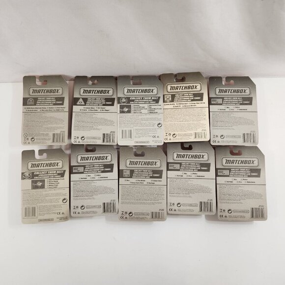 Matchbox Work Trucks Peterbilt Volvo Bedford Tanker Garbage Diecast Cars Lot MOC - Picture 12 of 15